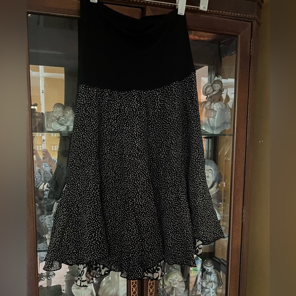 Cabi Polka Dot Reversible Skirt | Size Small - Picture 3 of 11